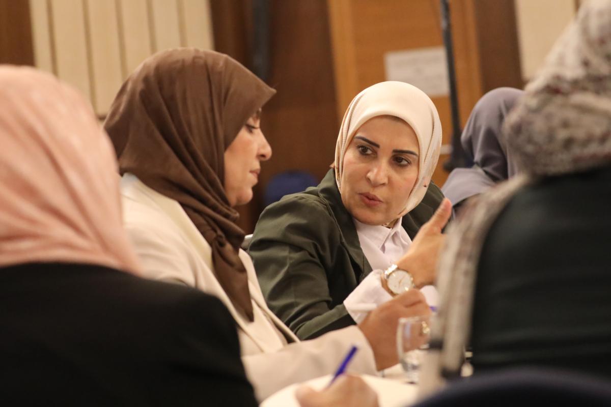 Member of the Libyan Women's Caucus meeting in June
