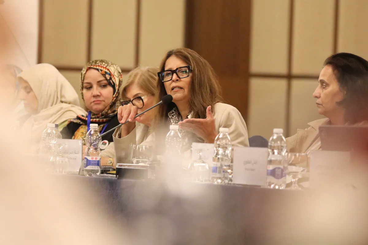 Member of the Libyan Women's Caucus meeting in June