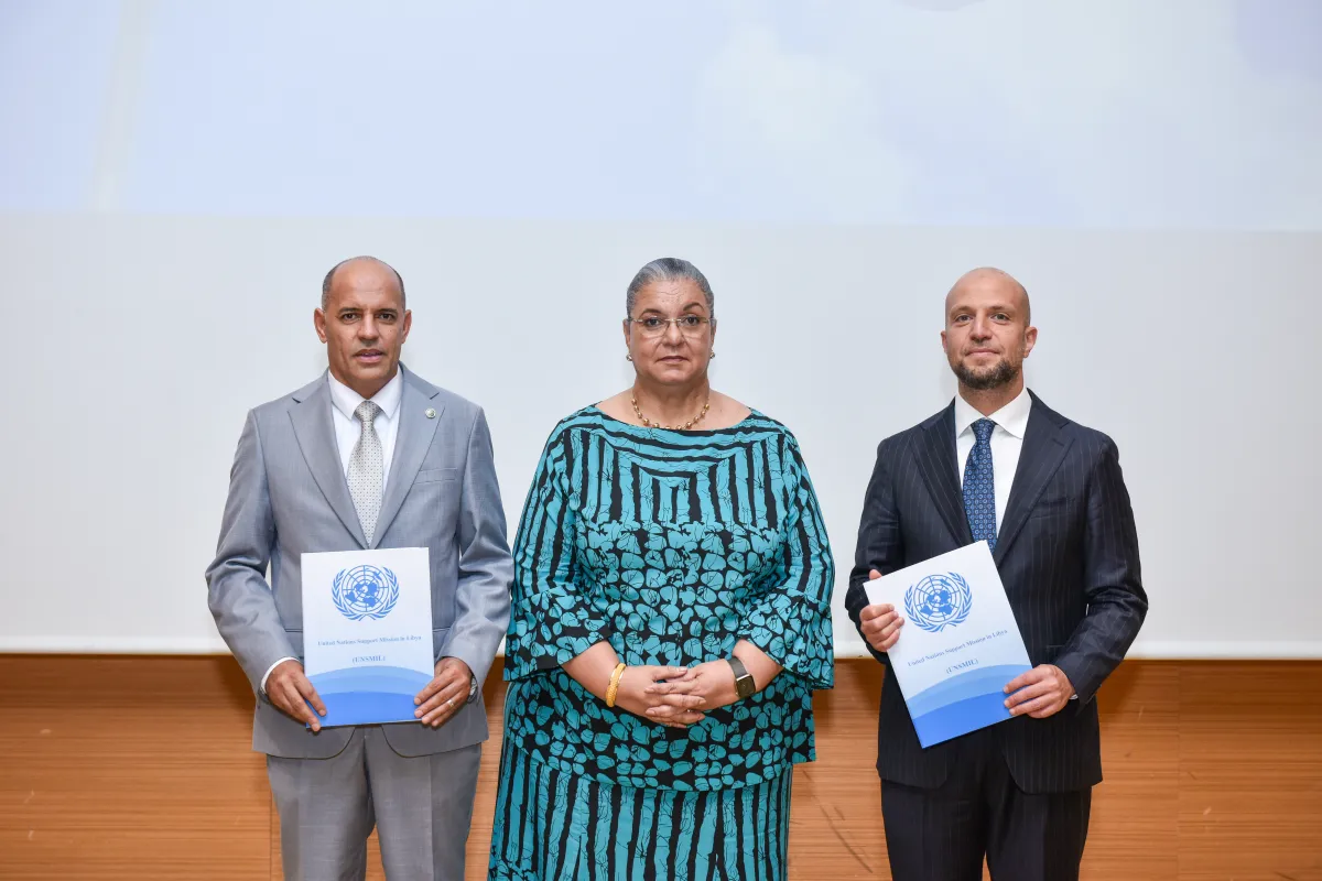 SRSG Tetteh with 4+4 heads