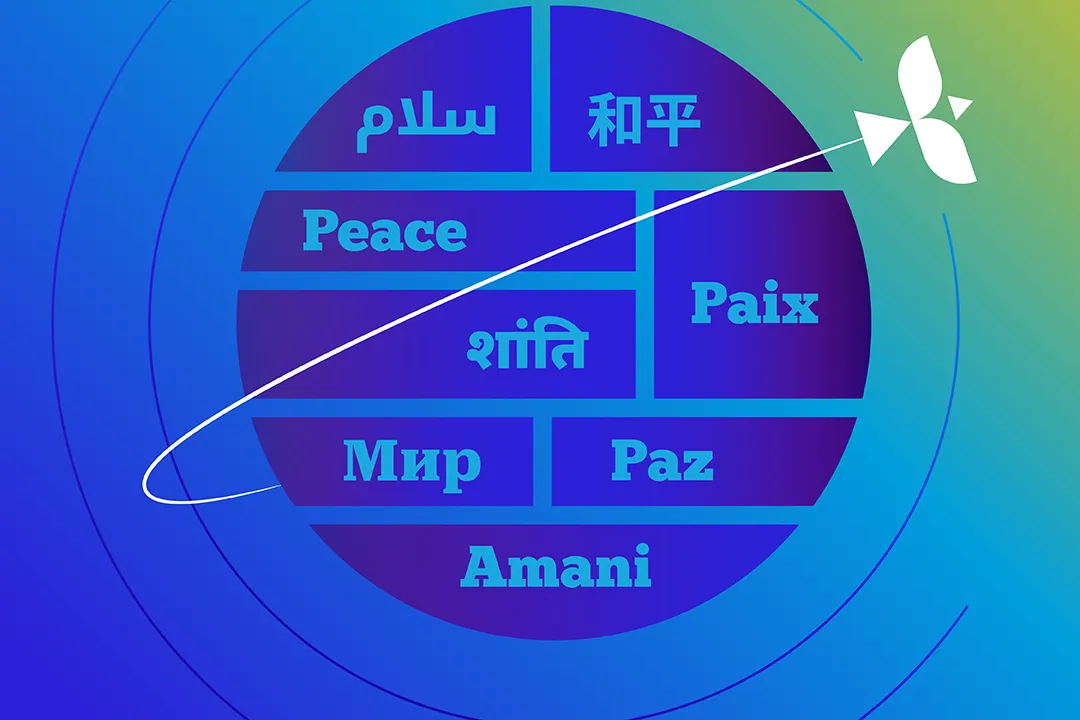 Peace day card 