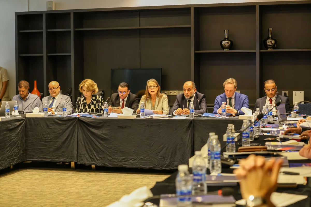 DSRSG-RC addressing attending institutions and families in the Missing Persons panel discussion