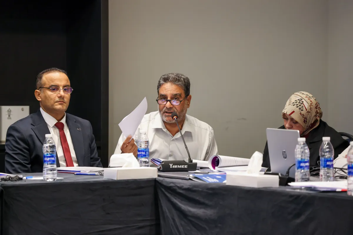 House pf Representatives member Abdulsallam Nassia participating in the Missing Persons panel discussion