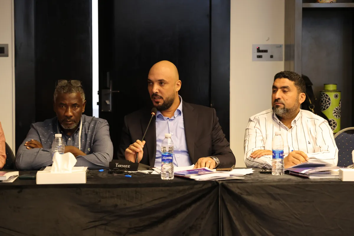 Tarhuna Missing Persons Committee participating in the Missing Persons panel discussion