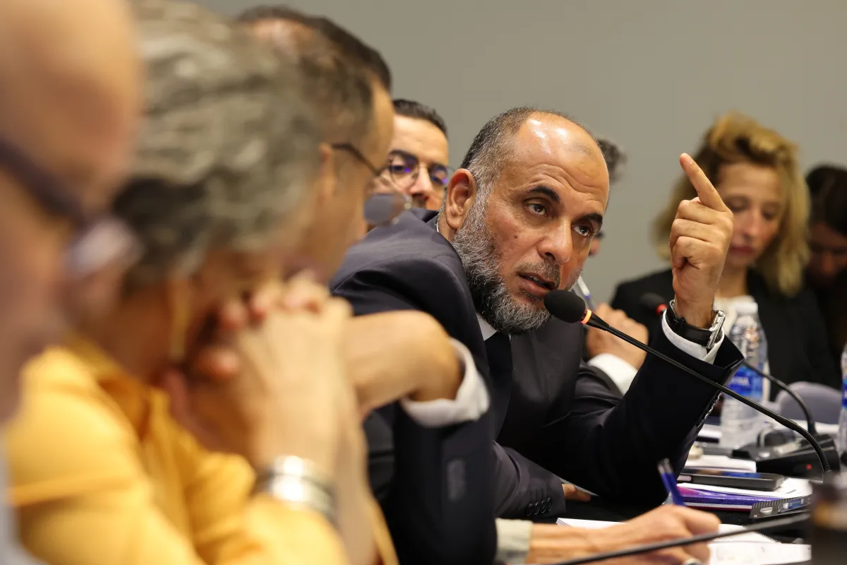 Head of the General Authority for the Search and Identification of Missing Persons (GASIMP) participating in the Missing Persons panel discussion