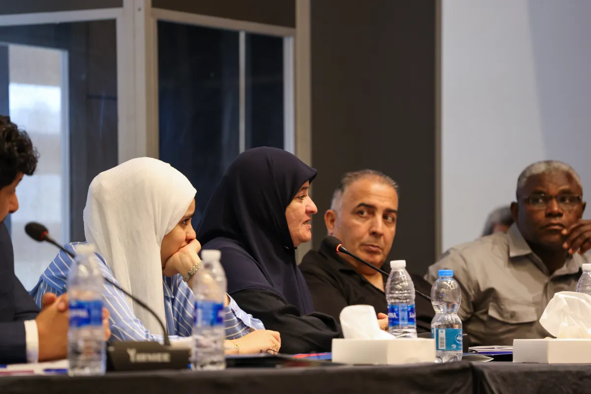 Survivors of the flooding in Derna relive their experiences and share their aspirations in the Missing Persons panel discussion