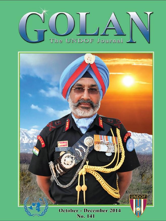 Golan Journal 141, October - December 2014