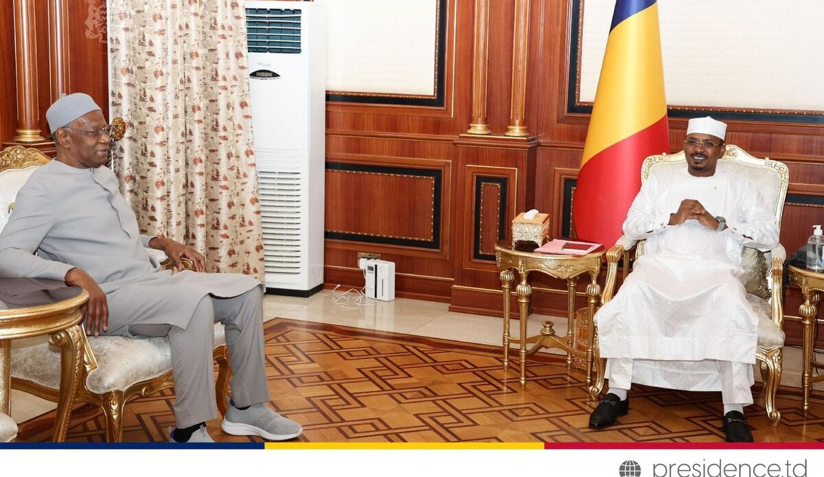SRSG Bathily meets the President of Chad