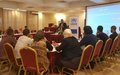 UNHCR holds training on international refugee protection for Libyan officials, media and civil society