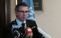 مقتطفات من تصريحات الممثل الخاص للأمين العام برناردينو ليون في إفتتاح اجتماع البرلمانيين في طرابلس