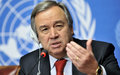 الأمين العام للأمم المتحدة أنطونيو غوتيريش: نداء من أجل السلام