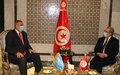 UN Secretary-General Special Envoy for Libya Ján Kubiš meets Tunisian Minister of Foreign Affairs