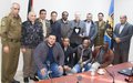 بعثة الأمم المتحدة للدعم في ليبيا تقيم دورة تدريبية في مجال حقوق الإنسان للحرس الرئاسي الليبي