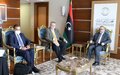 المبعوث الخاص إلى ليبيا يلتقي برئيس المجلس الأعلى للدولة والمجلس البلدي لمصراتة وأعضاء مجلس النواب والمجلس الأعلى للدولة ومنظمات المجتمع المدني