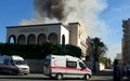بيان من بعثة الأمم المتحدة للدعم في ليبيا تستنكر فيه الهجوم الإرهابي على مبنى وزارة الخارجية في طرابلس