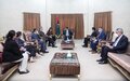المبعوث الخاص للأمين العام للأمم المتحدة إلى ليبيا يعقد سلسة من الاجتماعات مع مسؤولين ليبيين وأطراف فاعلة من مختلف الاختصاصات والانتماءات