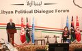 Scenes from the opening ceremony of the Libyan Political Dialogue Forum - 02