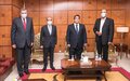 المبعوث الخاص إلى ليبيا يصل طرابلس ويعقد اجتماعات مع رئيس وأعضاء المجلس الرئاسي ورئيس الوزراء ووزيرة الخارجية