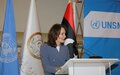 كلمة نائبة الممثل الخاص للأمين العام، السيدة جورجيت غانيون في افتتاح مؤتمر “دعم عملية شاملة للمصالحة الوطنية والعدالة الانتقالية تركز على الضحايا وتقوم على الحقوق في ليبيا