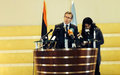 المؤتمر الصحفي للممثل الخاص للأمين العام للأمم المتحدة السيد برناردينو ليون، طرابلس 28 أكتوبر 2014