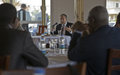 الممثل الخاص للأمين العام يعقد اجتماعا مع السفراء وأعضاء السلك الدبلوماسي المعتمدين في ليبيا