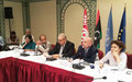اجتماع المجتمع المدني الليبي يؤكد على الحل السلمي وضرورة وصول المساعدات الإنسانية دون عوائق