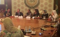 Libyan Women Activists at the Arab League, Sharing Experiences on Constitution Drafting