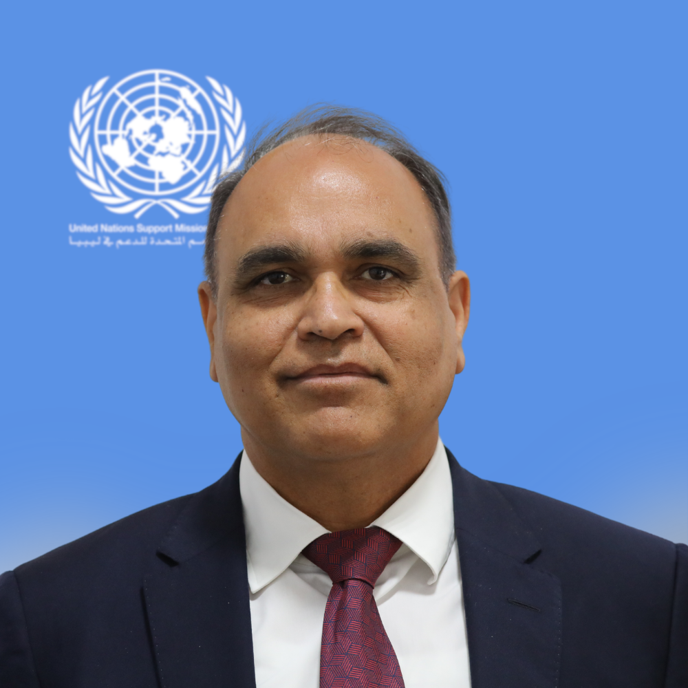 portrait of Mr. Mamraj Sharma