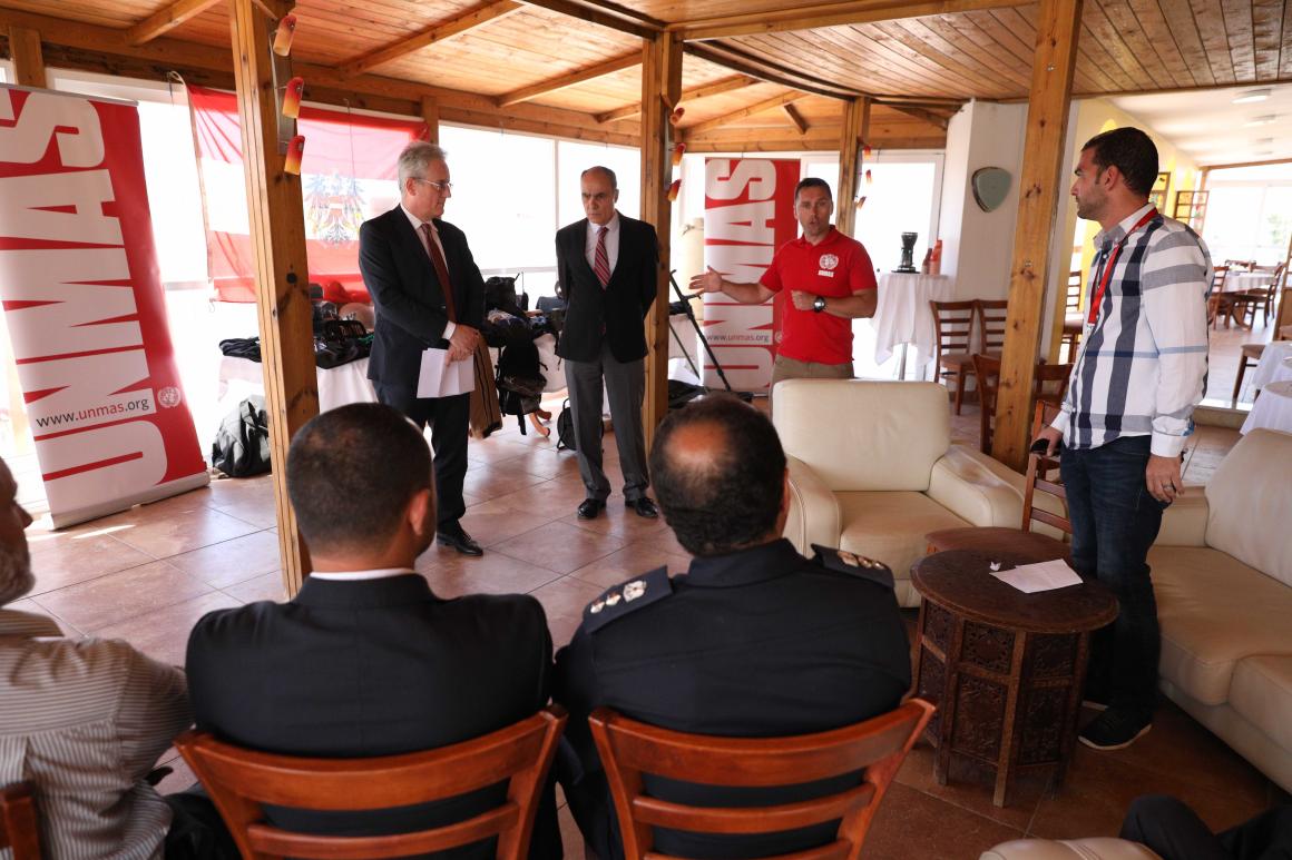 UN delivers Explosive Ordnance Disposal equipment to support Libyan authorities in dealing with explosive hazards_04